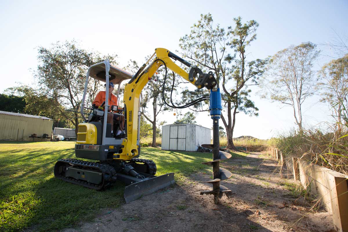 AUGER DRILL MINI EXC 250 kg