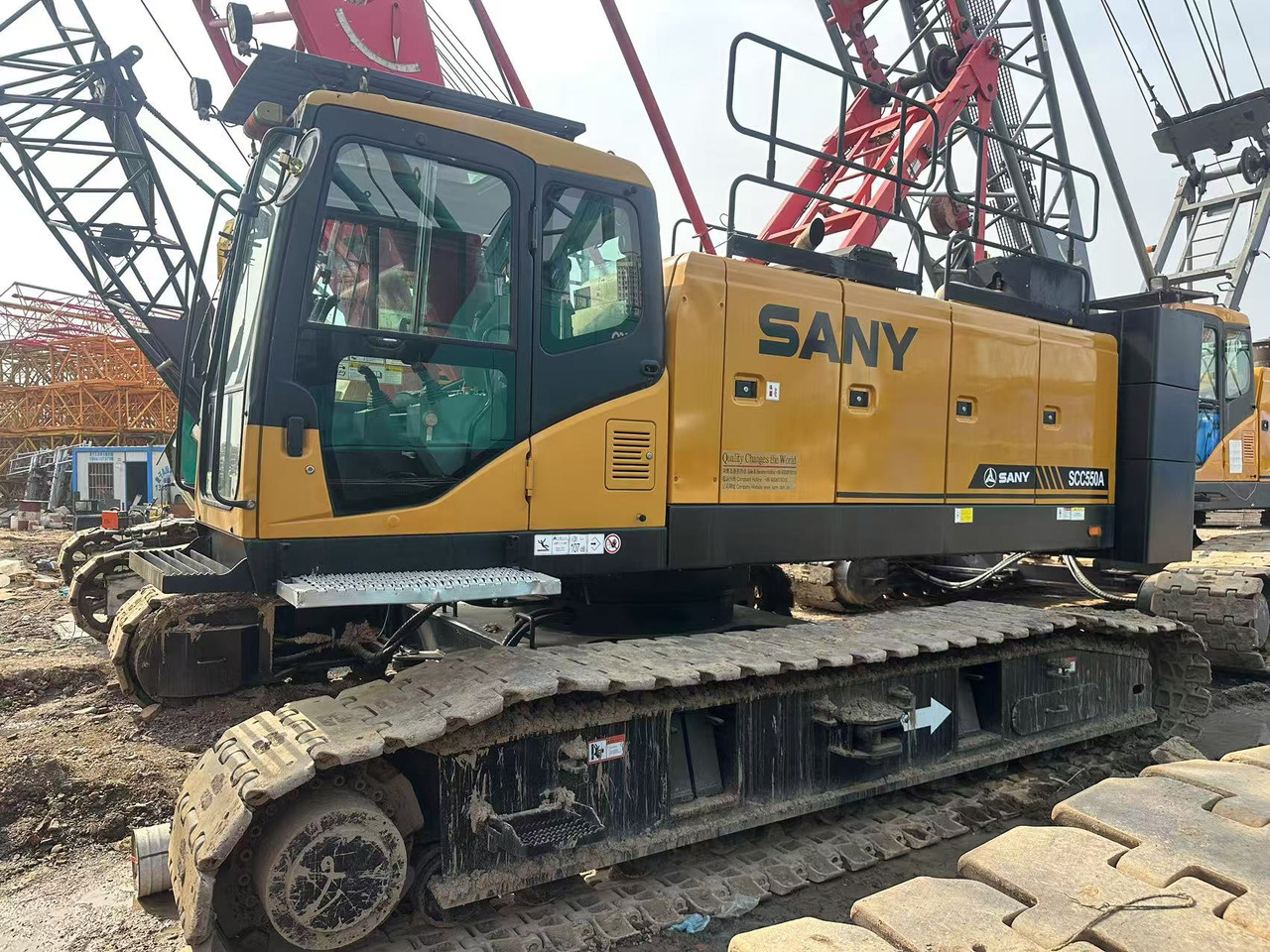 Crawler crane SANY 55-ton 2020
