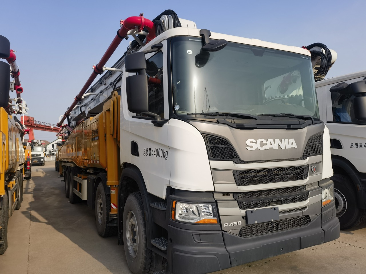 XCMG Concrete Pump 62m HB62V Truck-mounted SCANIA 2021